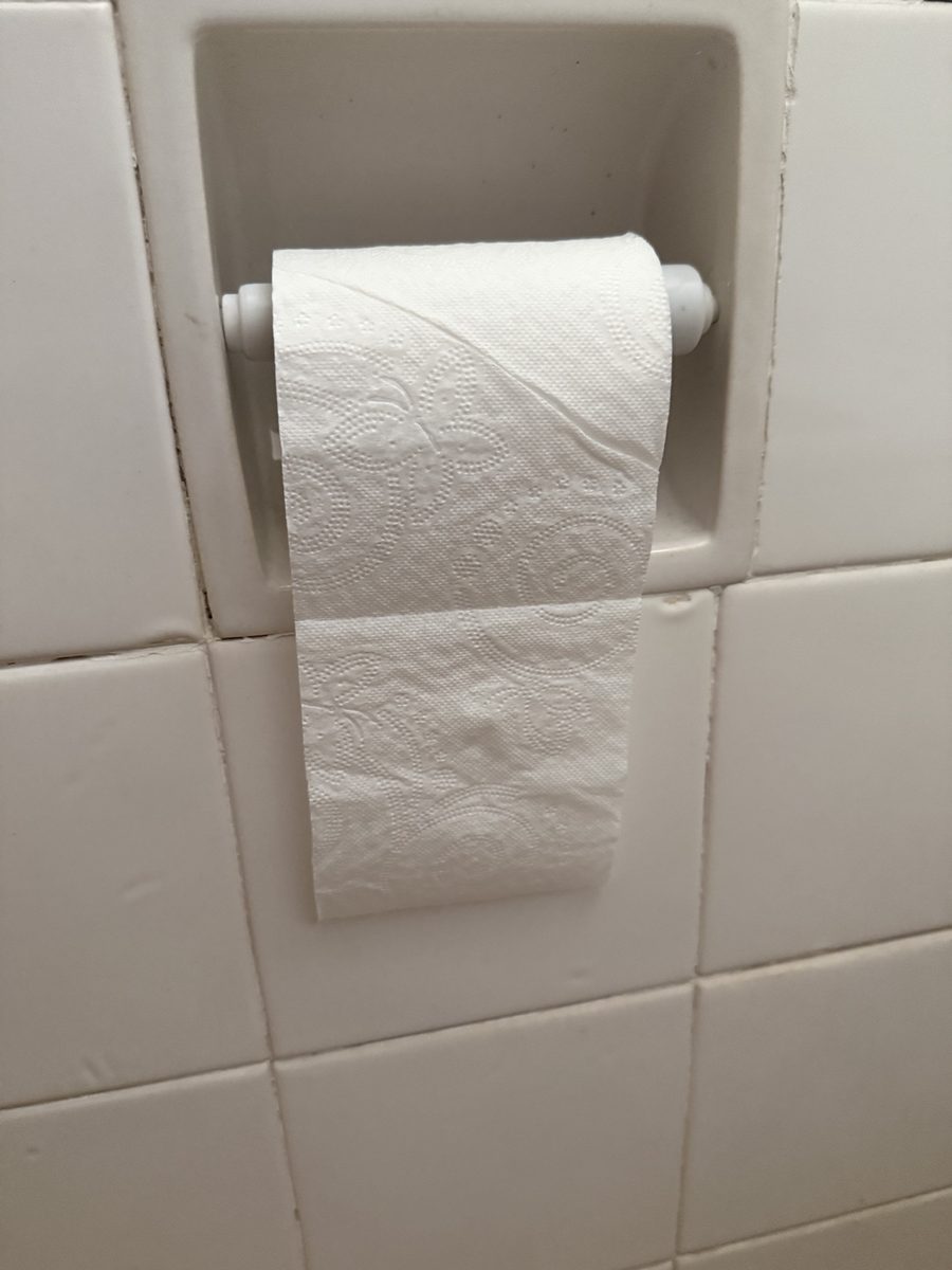 The Toilet Paper โ the real object this placement goes on